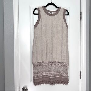 ETCETERA  | Women’s Knit Sweater Dress | Cream |   Size: M
